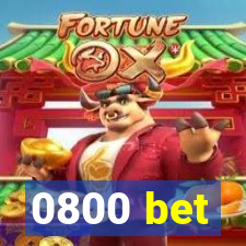 0800 bet